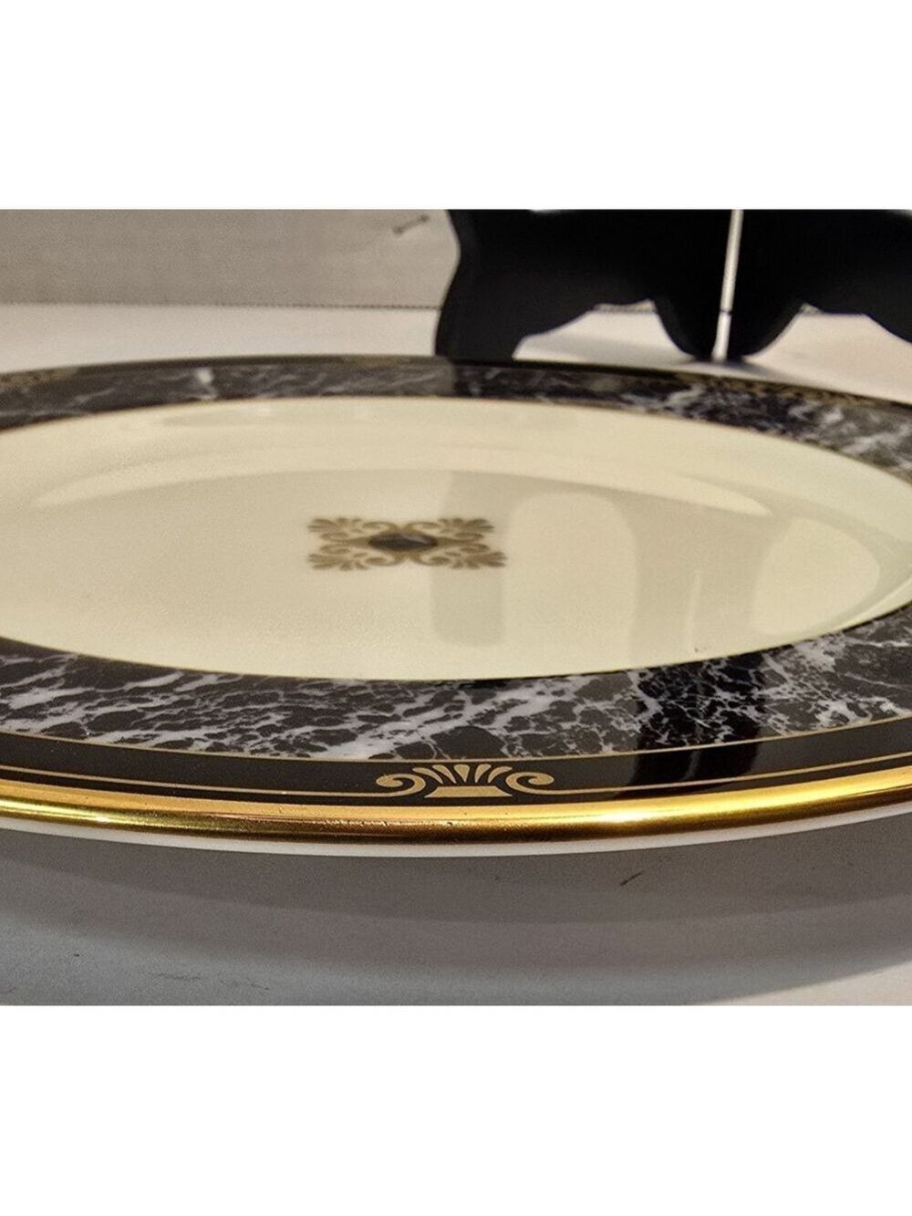 1997, Lenox Fine China "DORIAN MARBLE" Individual Salad Plate Accent Collection - Picture 3 of 6